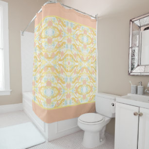 Fashionable Paint Splash Shower Curtain