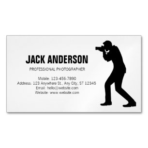 Fashionable Photography Business Cards