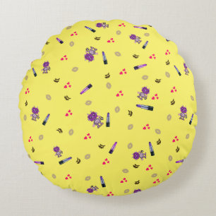Fashionable robot round cushion