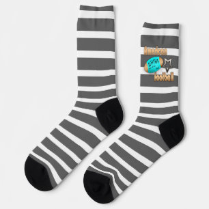 Fashionable socks colourful soccer  american
