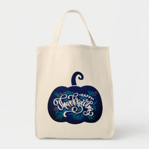 fashionable Text on pumpkin for Thanksgiving Tote Bag
