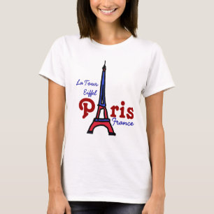 fashionable touristic Eiffel Tower Paris FRANCE T-Shirt