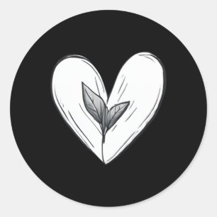 Fashionably Kind Minimalist Kindness Sticker