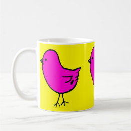 Fashionista Easter Chick Coffee Mug