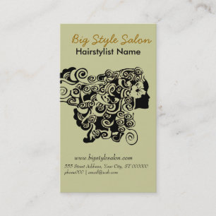 Fashionista Hair Salon and Spa Appointment Card