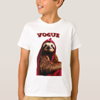 Fashionista Sloth in Style – Fun and Quirky Design