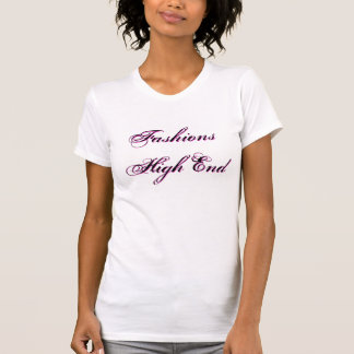 Fashions High End Daily Make-up Routine Vin. White T-Shirt