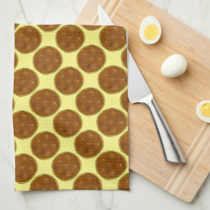 Fasnacht Day Easter Lent Doughnut Fasnachts PA Dut Tea Towel