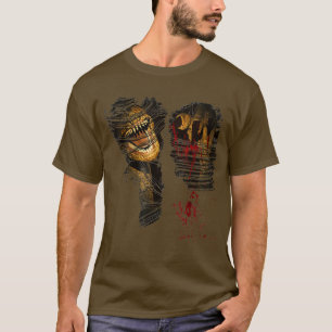 Fast and smart velociraptor dinosaur Jurassic horr T-Shirt
