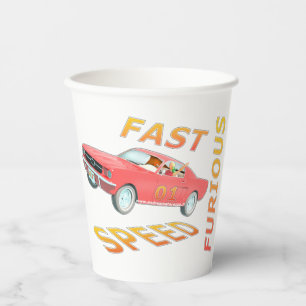 Fast and Speed Furious 01   Paper Cups