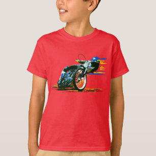 Fast Awesome Speedway Motorcycle T-Shirt