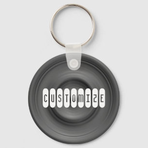 Fast Car II - Template Key Ring