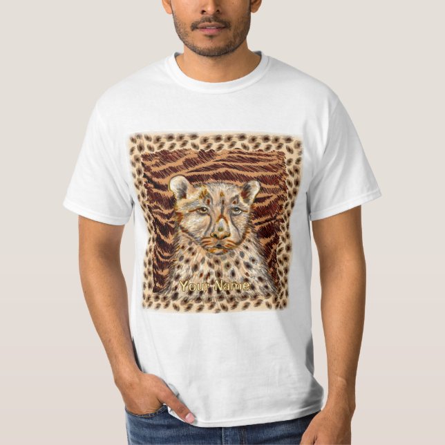 Fast Cheetah  T-Shirt (Front)