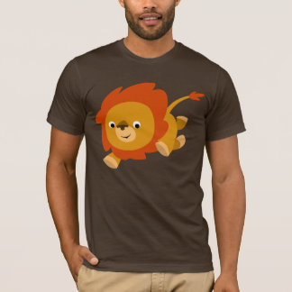 Fast Cute Cartoon Lion T-Shirt