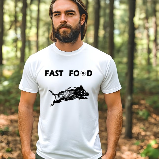 Fast food boar hunting T-Shirt (Creator Uploaded)