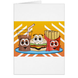 Fast Food Cartoon