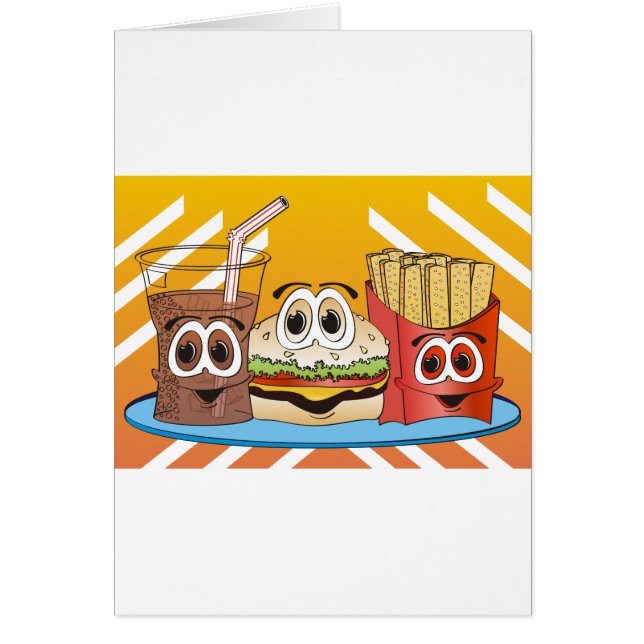 Fast Food Cartoon (Front)