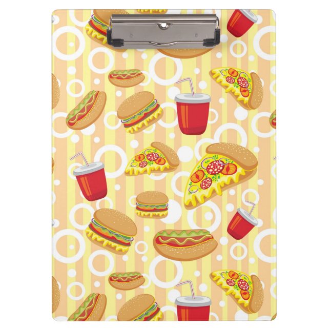 Fast Food Clipboard (Front)