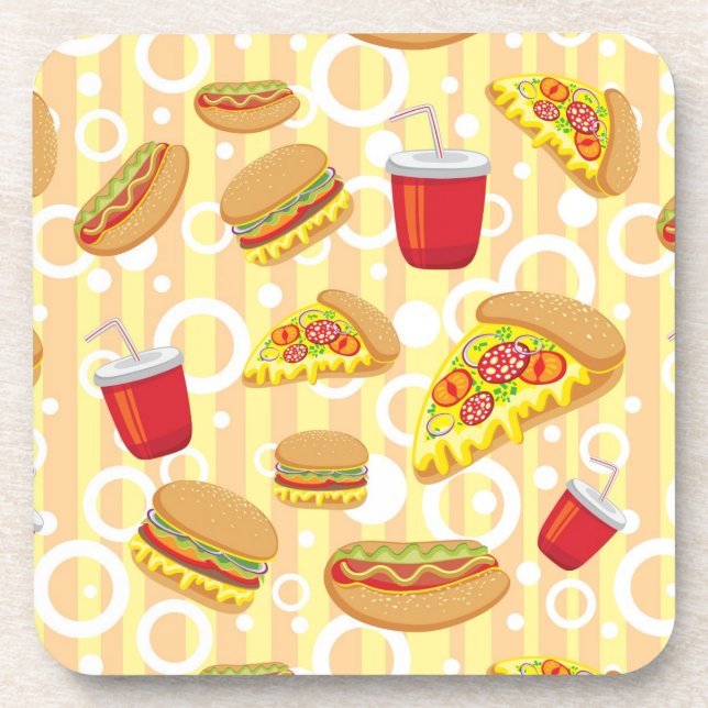 Fast Food Coaster (Front)