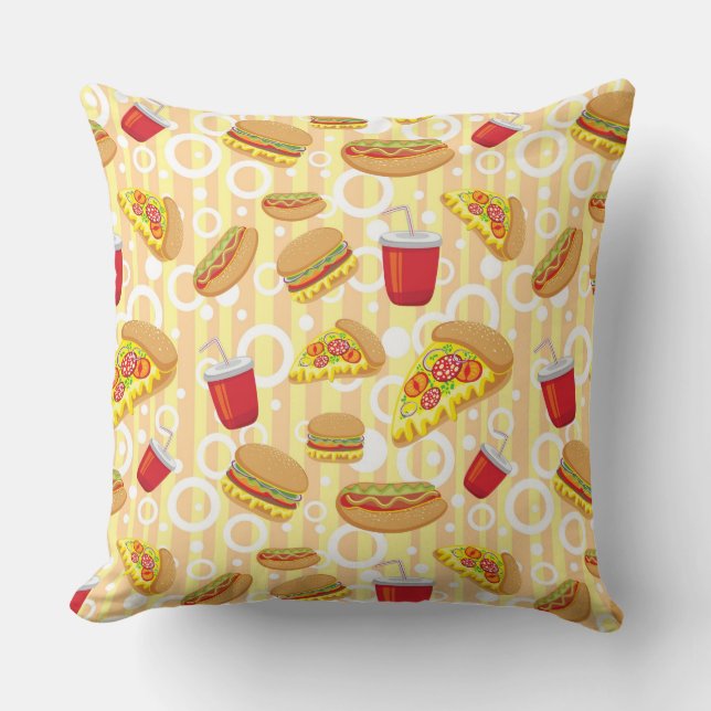 Fast Food Cushion (Front)