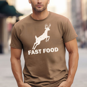 Fast Food Design with an Image of a Deer T-Shirt