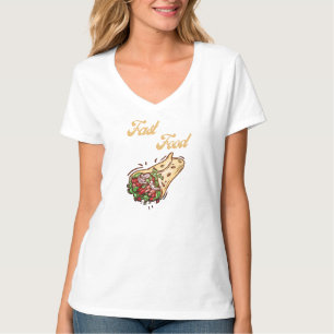 Fast Food Food Maker Chef tacos and potato ..etc T-Shirt