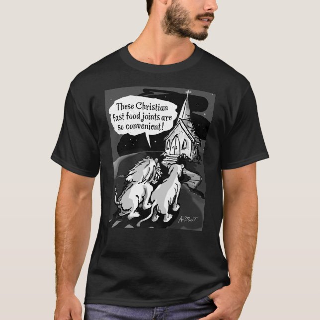  Fast Food for Lions - T-Shirt (Front)