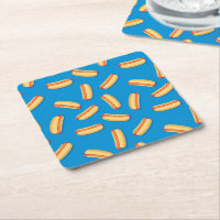 Fast Food Hotdogs Pattern