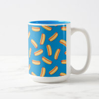 Fast Food Hotdogs Pattern