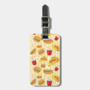 Fast Food Luggage Tag