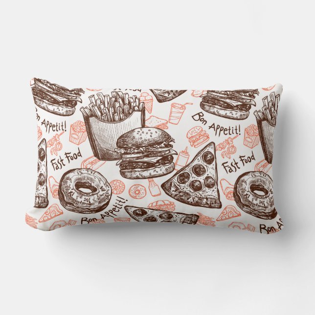 Fast Food Lumbar Cushion (Front)