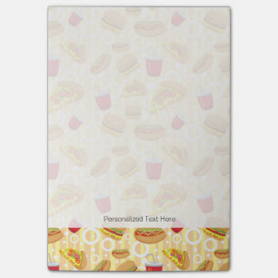 Fast Food Post-it Notes