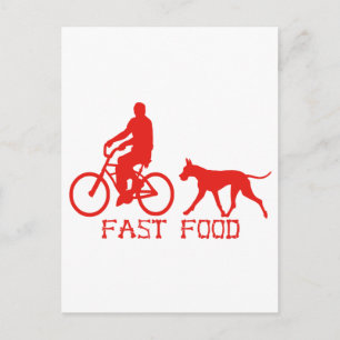 Fast Food Postcard