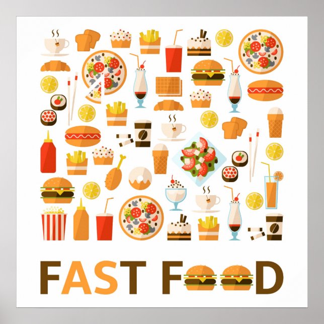 Fast food poster (Front)