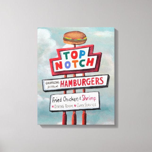 Fast Food Sign (Front)