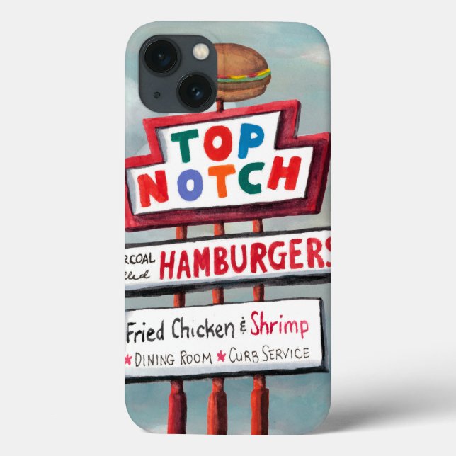 Fast Food Sign Case-Mate iPhone Case (Back)
