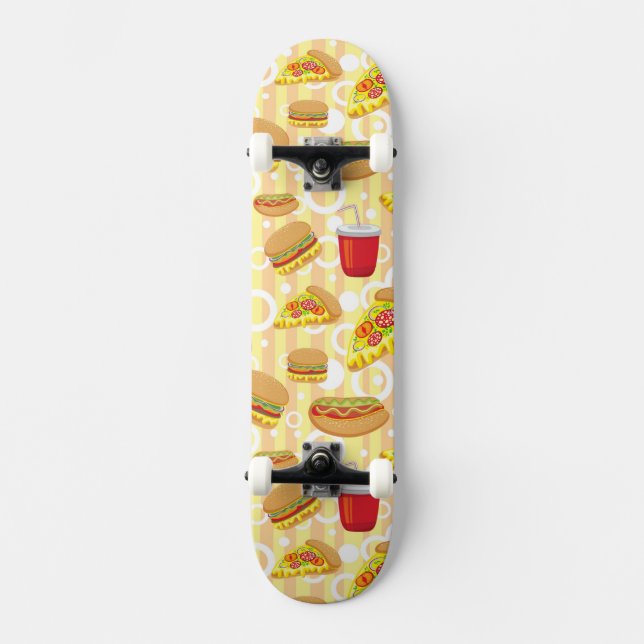 Fast Food Skateboard (Front)