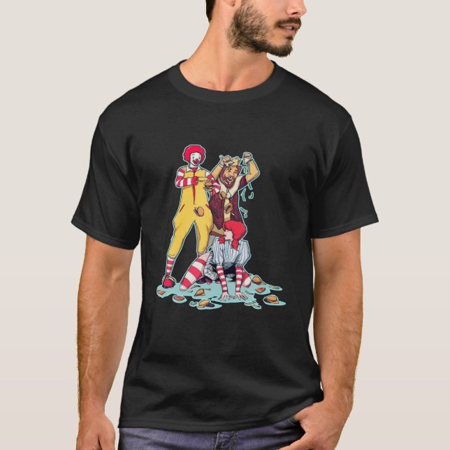 Fast Food Strip Club Parody T-Shirt (Front)