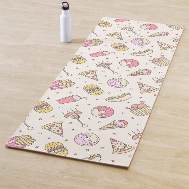 Fast Food Yoga Mat (In Situ)
