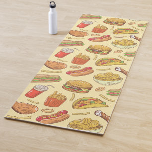 Fast Food Yoga Mat