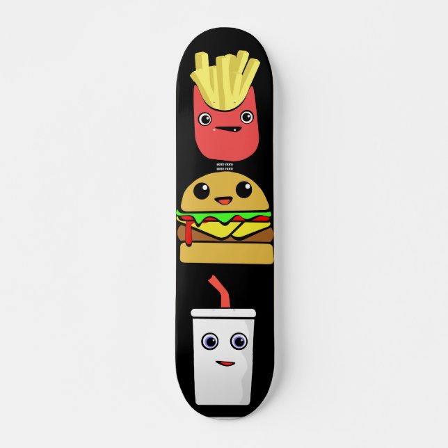 Fast Foodies Skateboard (Front)