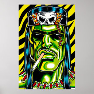 Fast Frankie™/Heavy Metal Monster Poster