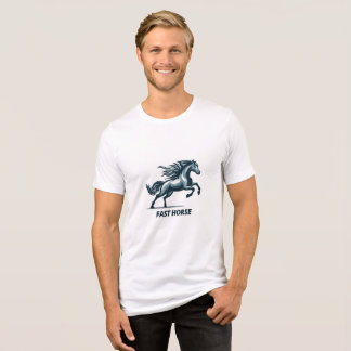 Fast Horse t-shirt Tri-Blend Shirt