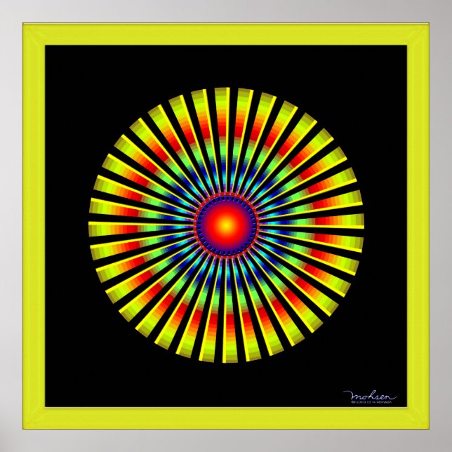 Fast Rotating Propeller Optical Illusion Poster (Front)
