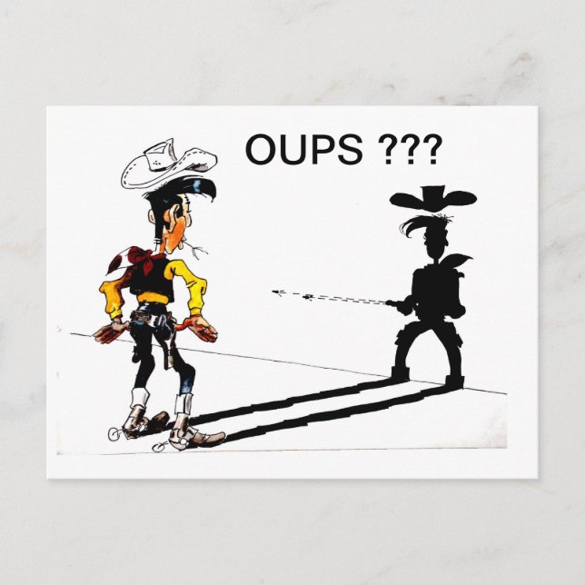 fast shadow... postcard (Front)