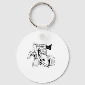 Fast Sprints Sprint Car Series Key Ring