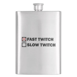 Fast Twitch Hip Flask