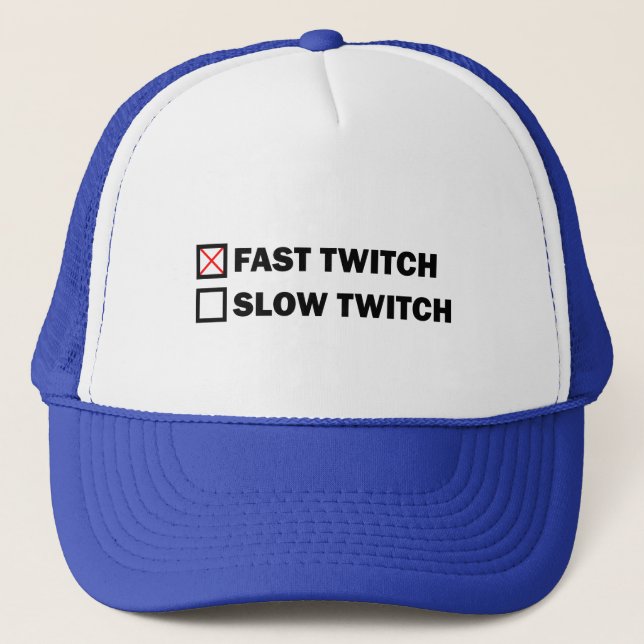 Fast Twitch Trucker Hat (Front)