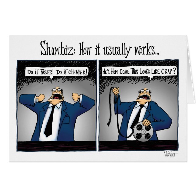 Faster! - Cheaper! (Front Horizontal)