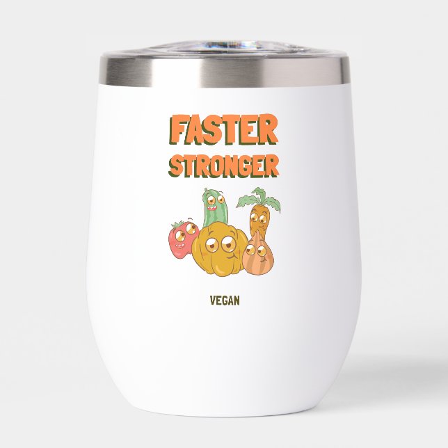 Faster Stronger Vegan  (Front)